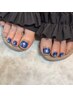 【foot】持ち込みデザインOK*シンプルアート(2本まで)¥8500→ ¥8000