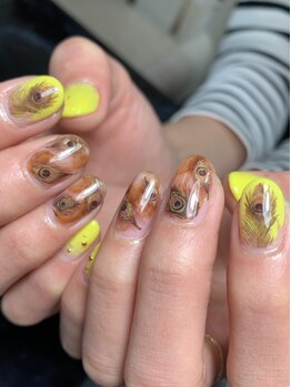 レディグリッター(Lady glitter)/フェザーネイル