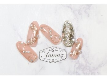 アモウズ(Amouz)/定額【テーマ:ミラーネイル】1