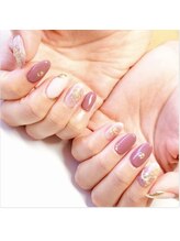 ネイルサロン アテナ(Athena)/持ち込みアート/金箔