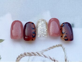 ココロ 新橋(kokoro)/9月定額ネイル☆ちょこっと