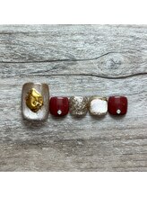 ネイルサロンアジアン 池袋店/マグフラッシュフット￥6600