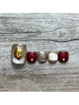 ネイルサロンアジアン 池袋店/マグフラッシュフット¥6600