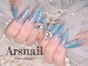 アルスネイル(Ars nail)/ブルーグラデーション