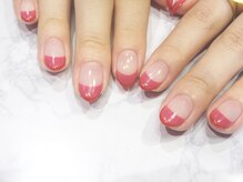 キャミ ネイル(CAMMY NAIL)/Wカラーフレンチ