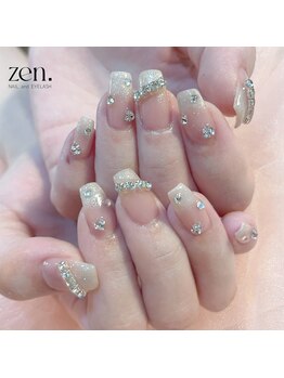 ゼン(zen.)/白マグキラキラワンホン