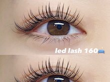 エイチ(H)/フラット＋LEDラッシュ160本