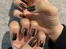 ミエレ(miele)/ブラウンミラーうねうねデザイン