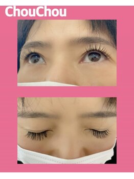 アイラッシュサロンシュシュ 綱島店(chou chou)/フラットラッシュ160本本