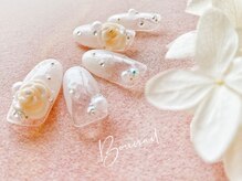 ボネール(nail ＆ eyelash Bounail)/ブライダル フラワー 3D 花 桜