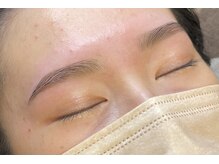 ハナサクラ 心斎橋(HANASAKURA)/ナチュラル平行アーチ眉