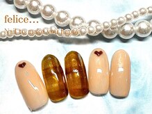 ネイルサロン フェリーチェ(felice)/【定額ネイル】¥7480