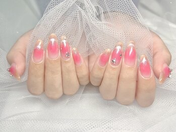 ヤシネイル(Yashi Nail)/チークマグネットフレンチ