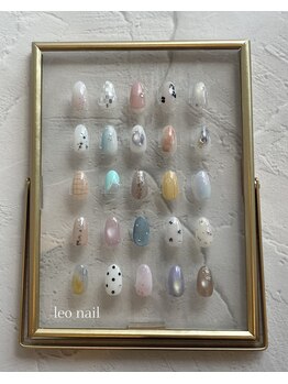 レオネイル(leo nail)の写真/【ハンドネイルアート2本付きコース】理想が叶う★モチ良し&高い再現性でリピーター多数♪