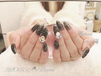 リオッサ オブ ラグーン(RIOSSA of Lagoon)/メタリックｘ黒グラデ