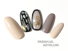 プレス ネイルアンドアイラッシュ(PRESS NAIL&EYELASH)/ブラックチェーン