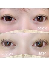 カラーズ ネイル アンド アイ(COLOR'S NAIL&EYE)/上下まつ毛パーマ