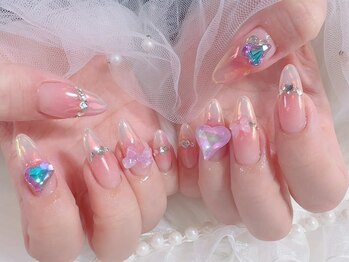 ミイネイル(Me nail)/#ミラーネイル#オーロラネイル