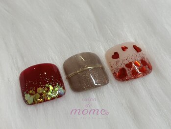 サロン ド モモ(salon de momo)/【foot】シンプルデザイン
