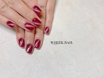 ホワイトネイル(WHITE NAIL)/マグネット/持ち込み/パラジェル