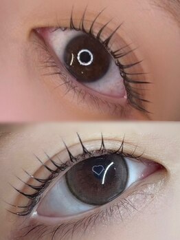 アンドアール(&R.)の写真/自まつげ派の方には、目元や雰囲気に合わせた長さ＆カールで人気の“ダメージレスまつ毛パーマ”が人気＊