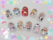 パッチリオメメ 海老名店(Patchiri Omeme)/キャラクターシールつけ放題