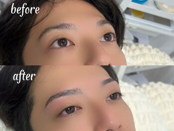 エムズアイブロウ 大和西大寺(M’sアイブロウ)/メンズハリウッドブロウリフト