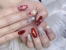 ネイルプリンセス(Nail Princess)/バレンタインネイル