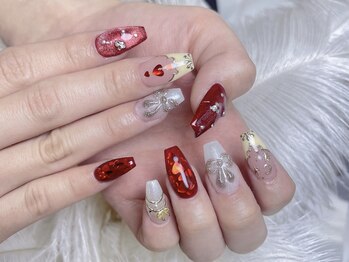 ネイルプリンセス(Nail Princess)/バレンタインネイル