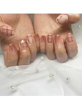 サロンドウイ(salon de OUI)/チェック×リボン