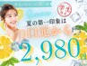 【学生限定】夏休み中に!ディープクレンジングホワイトニング★￥8800→￥2980!