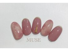 ミューズ MUSE 四街道大日店/大人女子くすみピンクマーブル