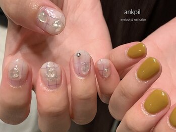 アノカプイル(ankpil)/【定額シンプルネイル】
