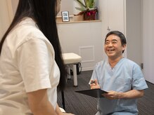  一人ひとりの状態に合わせて、施術内容をカスタマイズします。