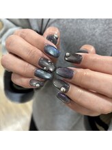 ネイルサロン エーナイン 札幌月寒店/マグネット×フラッシュ×ボール