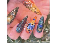 エメリーネイル(emelee nail)の雰囲気（人と被りたくない、個性派ネイルはスタッフ【めぐ】にお任せ！）