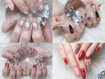 ティーエヌ 本厚木店の写真/アート込みでお得!選べる定額¥5,500☆毎月変わるデザインで通うたび可愛いを更新♪理想通りの指先に!