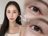 次世代まつ毛パーマ×束感マツエク:ダブルフラット80束 ¥12,500