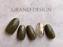 グランドデザイン 岐阜店(GRAND DESIGN)/秋色シンプルネイル