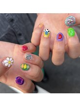 ネイルズトーキョー(nails TOKYO)/カラフル