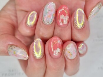 ネイルフロンティア 吉祥寺(NAIL FRONTIER)/ポピーニュアンス11980円