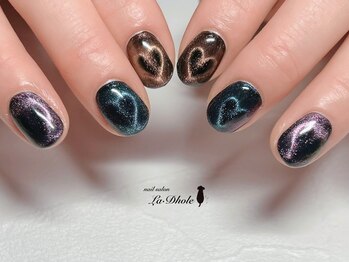 ラドール(La Dhole)/ハートマグネットブラックベース