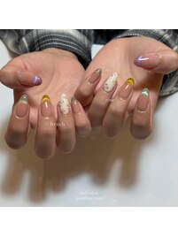 colorful mag × rose