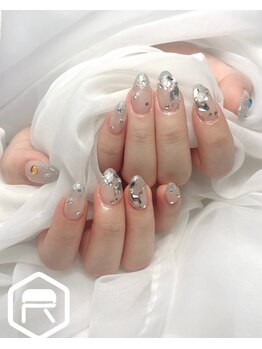 レディスペネイル ノウラ 名駅店(Redispe nail NouRa)/シルバーネイル