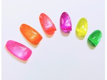 ギャリーネイル(galy Nail)/ネオンラメカラー