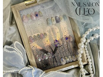 クレオ 伏見店(Cleo)の写真/【デザイン100種類以上☆】美フォルムでモチの良い、取れないネイルを追求◎毎月デザイン追加♪