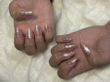 ツインネイル 柏駅前店(twin.nail)/ラメワンカラー