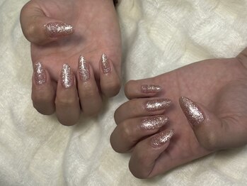 ツインネイル 柏駅前店(twin.nail)/ラメワンカラー