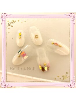 ブリリアント ネイル(Briliant Nail)/秋のnewデザイン6500円