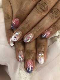 グラデーションネイル☆